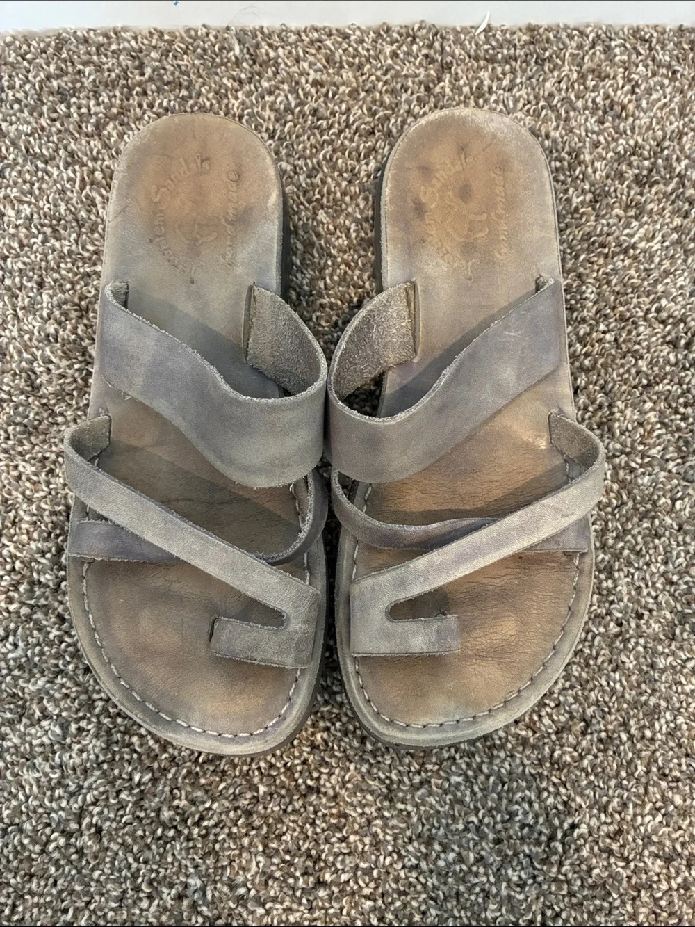 Slide Sandals in Gray - Comfortable Casual Wear